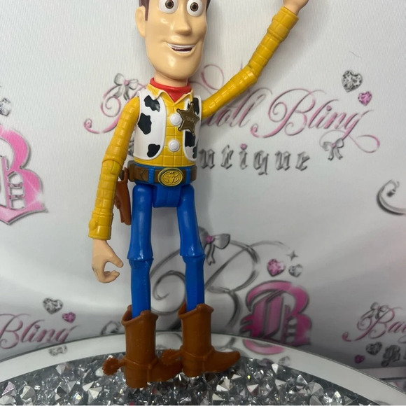 Disney Andy doll moveable  plastic Toy Story cowboy ANDY c🤠Pixar rare action - Picture 5 of 6